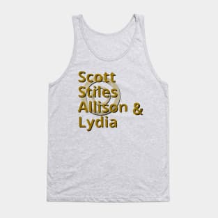 Scott, Stiles, Allison & Lydia Tank Top